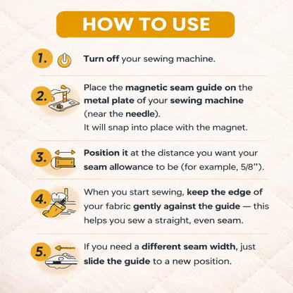 Magnetic Seam Guide