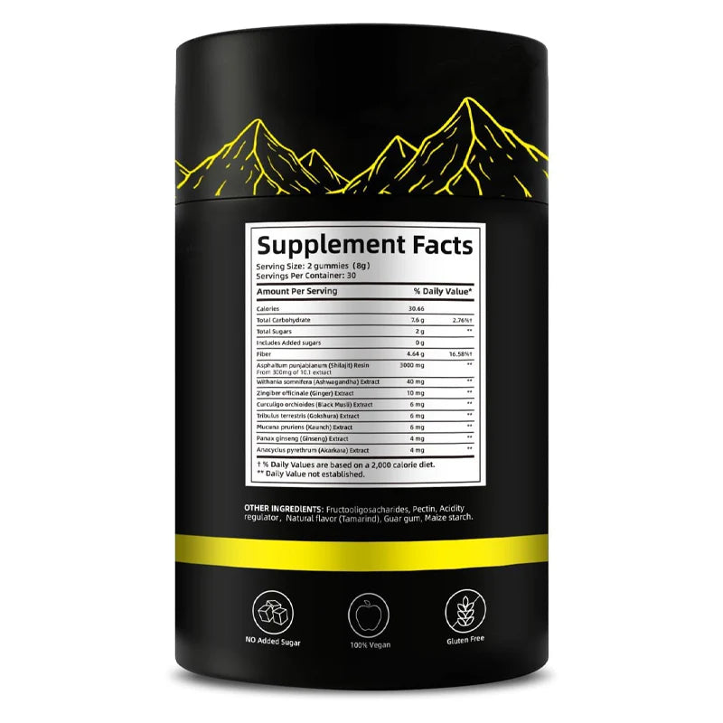 Pure Himalayan Shilajit Gummies™